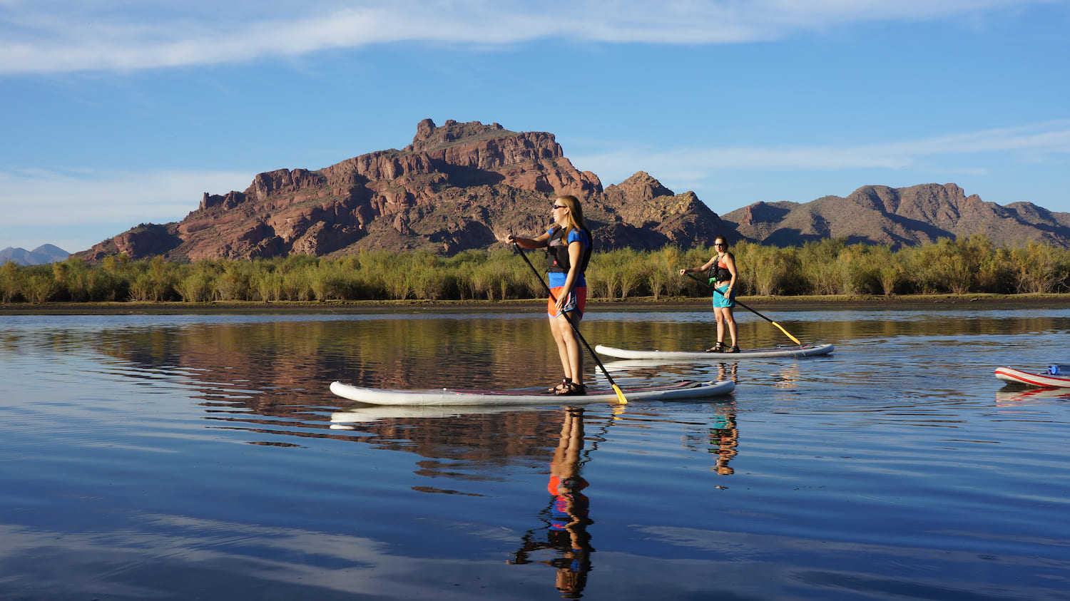 paddleboarding for the whole family